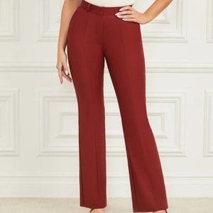 Marciano by Guess - Hollywood Flare Pant - Size 2 - Stunning Red Dress Pants